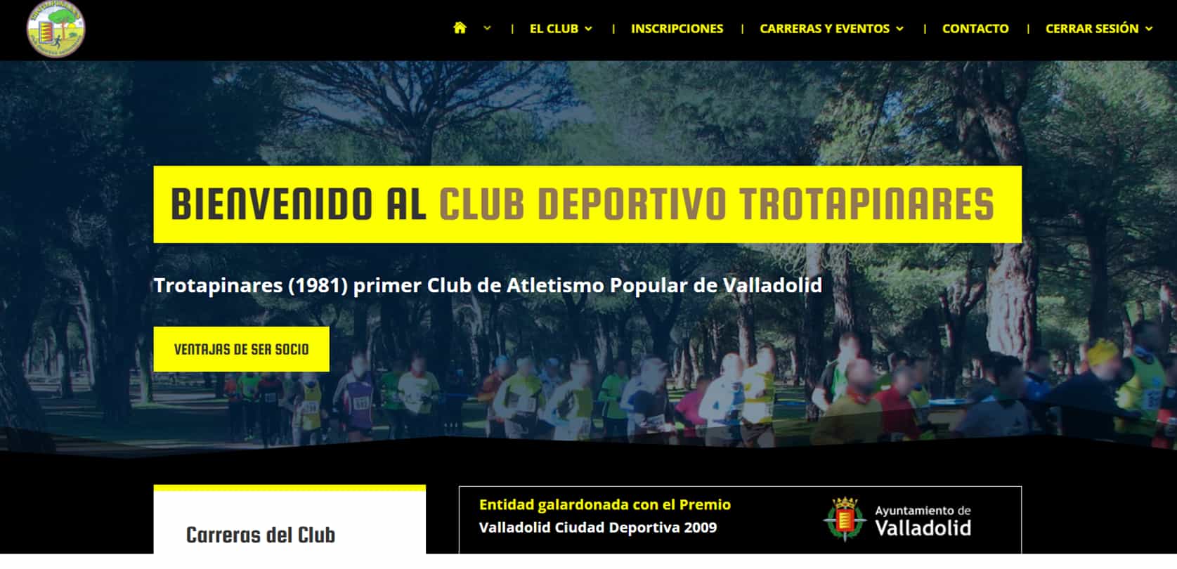 Club Deportivo Trotapinares · Páginas Web · Carlos García